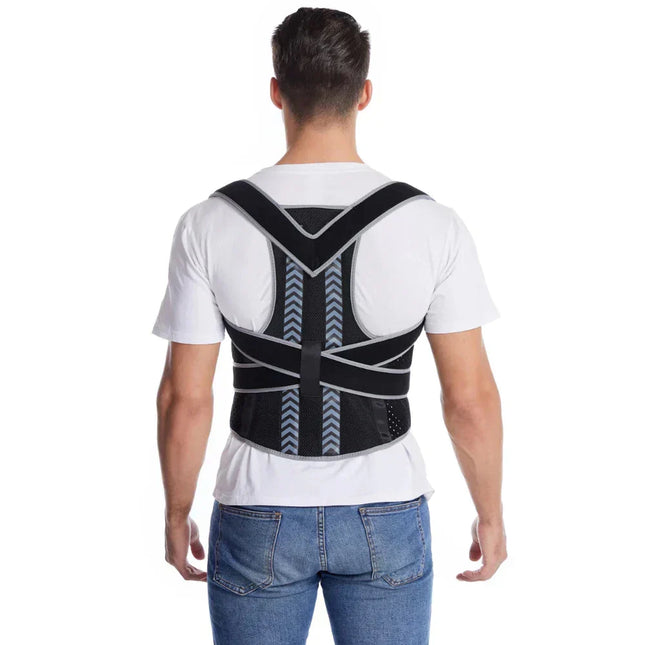 Back Brace with Shoulder Straps, Posture Corrector for Men and Women, Lumbar Support Belt for Lower Back Pain_06