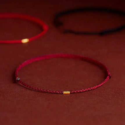 Kabbalah Red String Bracelets, Handmade Bracelet with Adjustable Thread