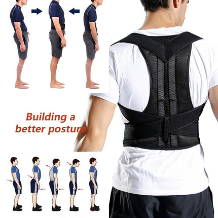 Posture Corrector for Men and Women, Back Brace for Posture with Lumbar Support – image 4