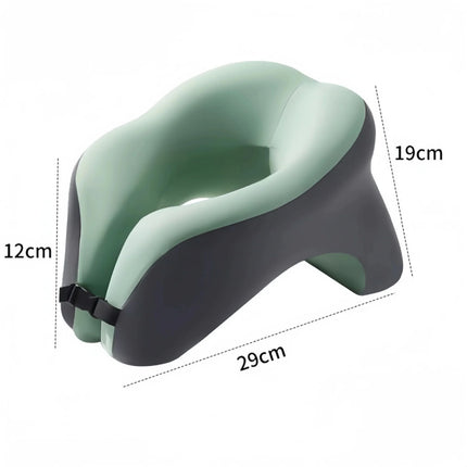 Travel Neck Pillow, Memory Foam Travel Pillow for Airplane and Car – image 4