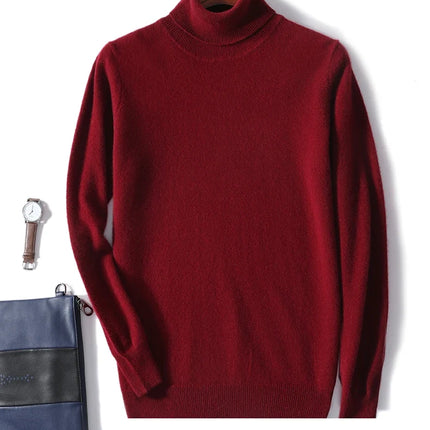 Mens Turtleneck Sweater – image 36