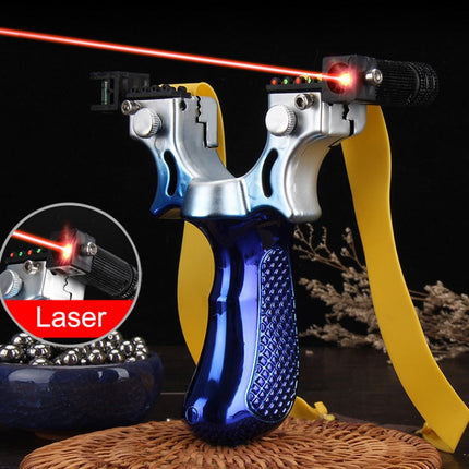 Slingshot with Laser Sight, High Precision Slingshot for Hobbyists