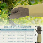 Gardening Gloves for Women, Thorn Proof Garden Gloves with Microfiber Leather Palm, Gifts for Gardeners