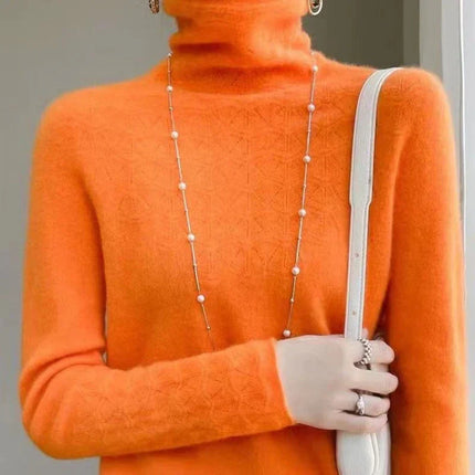 Merino Wool Turtleneck Sweater – image 4