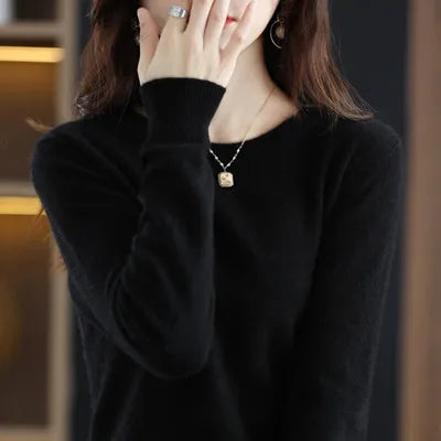 Knit Sweater for Women, 100% Merino Wool Sweater – image 17