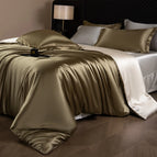 Champagne Beige / Flat Bed Sheet / Twin Size 4pcs