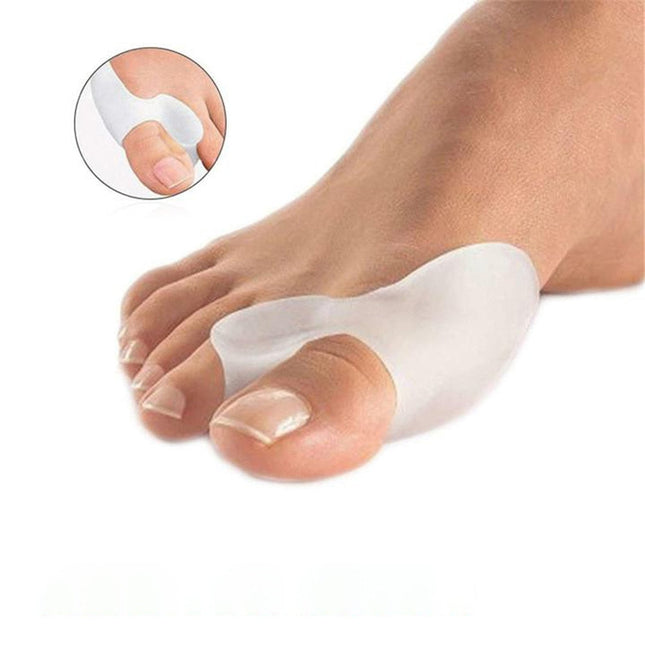 Bunion Toe Corrector, Silicone Toe Straightener for Hallux Valgus, Big Toe Aligner, Foot Care for Bunion Discomfort