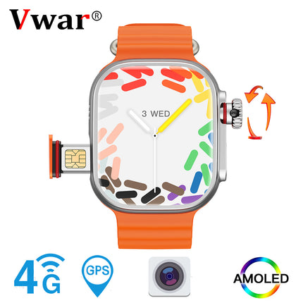 S9 Ultra | 4G Smartwatch with AMOLED Screen & Rotating Camera | Enhanced Connectivity for Seamless Communication 1