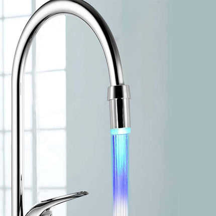 Tap Lights, LED Faucet Light for Kitchen and Bathroom, Color Changing LED Light for Tap, Kitchen Gadget, Bathroom Decor
