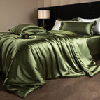 Army Green / Flat Bed Sheet / Twin Size 4pcs