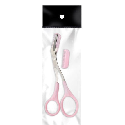 Eyebrow Scissors with Comb, Stainless Steel Brow Scissors – image 12