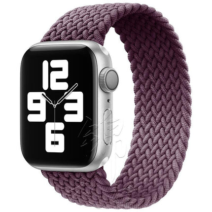 Braided Solo Loop Apple Watch Band, Stretchy Nylon Apple Watch Strap – image 12