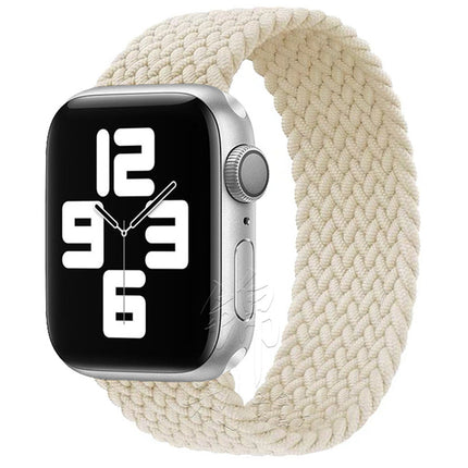 Braided Solo Loop Apple Watch Band, Stretchy Nylon Apple Watch Strap – image 4