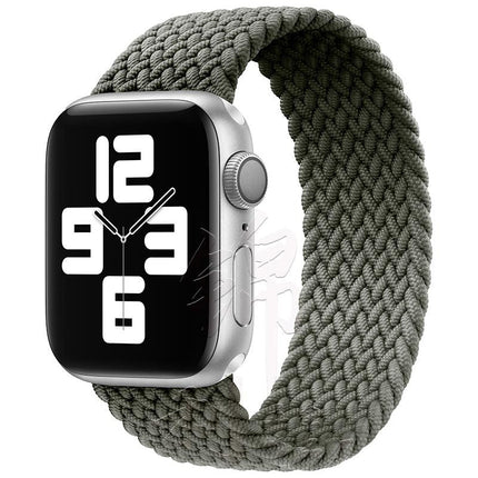Braided Solo Loop Apple Watch Band, Stretchy Nylon Apple Watch Strap – image 8