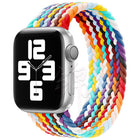 Braided Solo Loop Apple Watch Band, Stretchy Nylon Apple Watch Strap