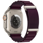 Wine Red Band -Silver Buckle / 40mm/41mm/42mm