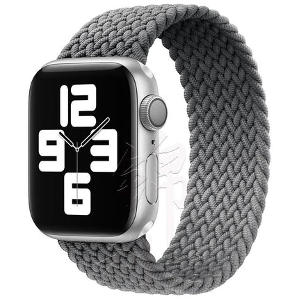 Braided Solo Loop Apple Watch Band, Stretchy Nylon Apple Watch Strap – image 6