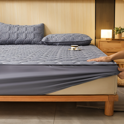 SOFTLURE | Moisture-Wicking Cotton-Polyester Bedding Set for All-Season Comfort 3