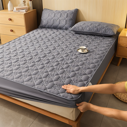 SOFTLURE | Moisture-Wicking Cotton-Polyester Bedding Set for All-Season Comfort 4