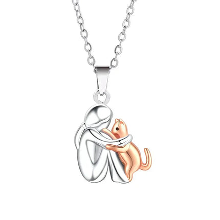 Gold Necklace for Women and Men, Pet Lover Gift for Her – image 6