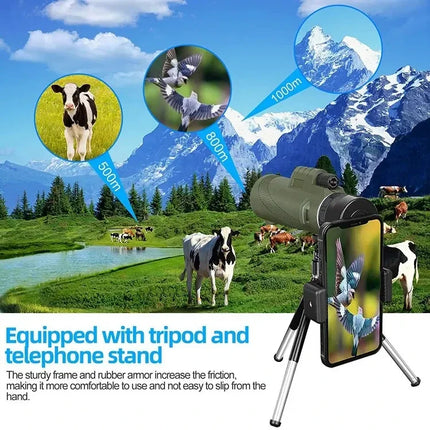 BAK4 Prism Compact Monocular for Hunting and Travel – image 8