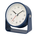 Alarm Clocks, Battery Operated Alarm Clock with Silent Quartz, Metal Desk Clock for Bedroom and Office, Desk Accessories