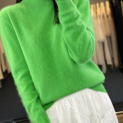 Cashmere Sweaters for Women, Slim Fit Knit Sweater for Fall and Winter – image 10