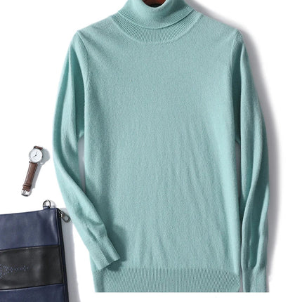 Loose Fit Mens Knit Sweater for Fall and Winter – image 30