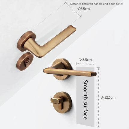 Door Security Lock, Door Lever Lock No Drill for Kids and Pets