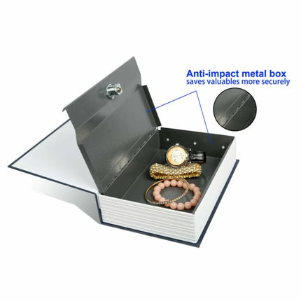 Fake Book Diversion Safe for Cash and Jewelry, Small Safe for Travel – image 13