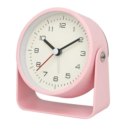 Desk Accessories, Metal Desk Clock for Bedroom and Office – image 13