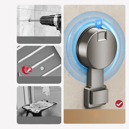 Corner Shelf for Shower, Suction Cup Shower Caddy