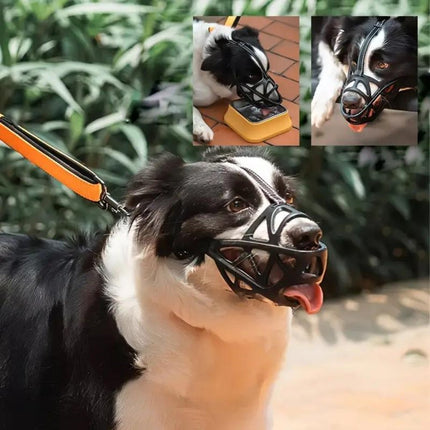 Soft Dog Muzzle for Biting and Barking, Dog Training Muzzle for Small and Large Dogs – image 5