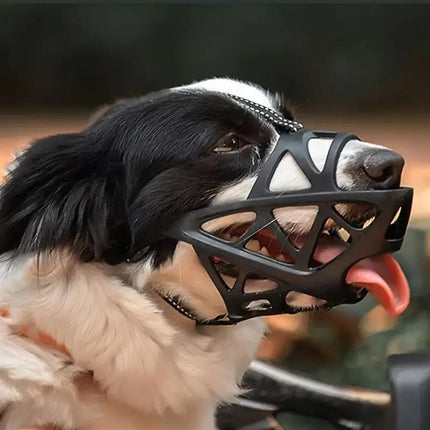 Soft Dog Muzzle for Biting and Barking, Breathable Muzzle for Dogs – image 6