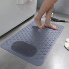 SafeGrip | Non-Slip Bath Mat with Built-in Foot Scrubber | Enhanced Safety and Hygiene for a Secure Shower Experience 0