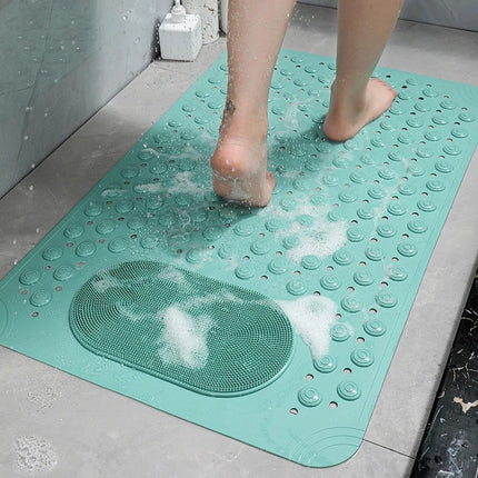 SafeGrip | Non-Slip Bath Mat with Built-in Foot Scrubber | Enhanced Safety and Hygiene for a Secure Shower Experience 3