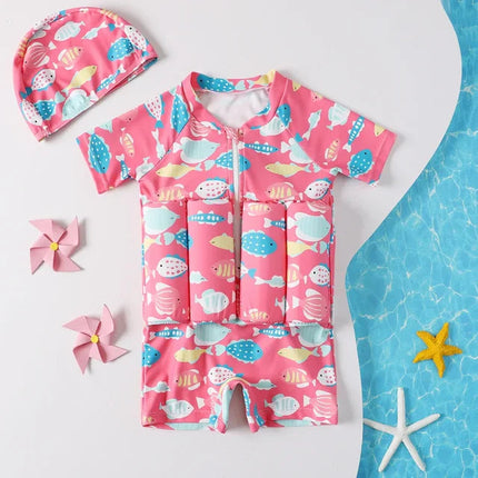 SafeSwim | Kids' Life Jacket with Adjustable Fit & Comfort | Floating Swim Vest for Water Safety 4