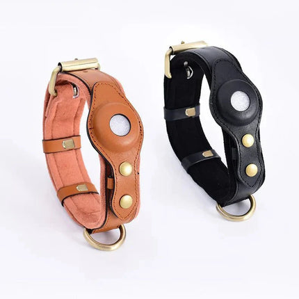 SafeTrack | Dog Collar with Eco-Friendly Leather & Waterproof Design | Comfortable Tracker Solution for Pet Safety 3