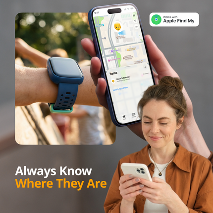 SafeWatch Kids | GPS Smartwatch for Kids with Health Tracking & Games | IP68 Waterproof for Active Lifestyle 2