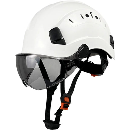 Safety Helmet | CE ABS Hard Hat with Integrated Goggles & Visor | Durable Protection for Industrial Use 5