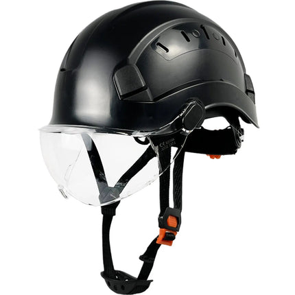 Safety Helmet | CE ABS Hard Hat with Integrated Goggles & Visor | Durable Protection for Industrial Use 7