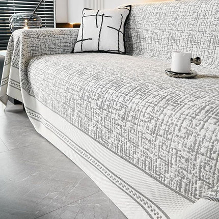 Sahara Sketch | Sofa Cover with Reversible Design & Breathable Microfiber | Lightweight Protection for Comfort and Style 0