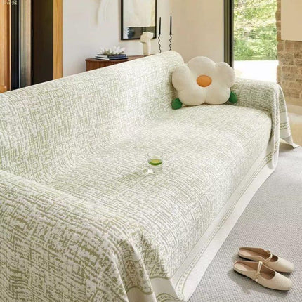 Sahara Sketch | Sofa Cover with Reversible Design & Breathable Microfiber | Lightweight Protection for Comfort and Style 4
