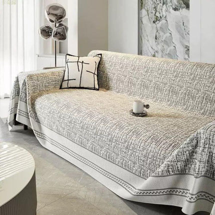 Sahara Sketch | Sofa Cover with Reversible Design & Breathable Microfiber | Lightweight Protection for Comfort and Style 6