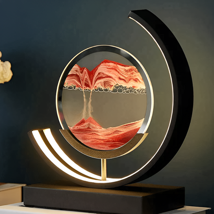 SandLuxe | Sand Lamp with Remote Control & Dimmable Feature | Unique Flowing Design for Relaxation 1