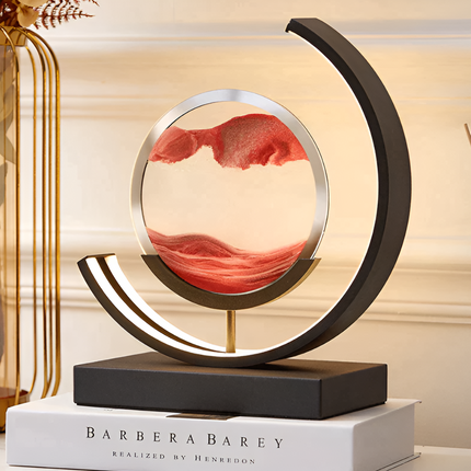 SandLuxe | Sand Lamp with Remote Control & Dimmable Feature | Unique Flowing Design for Relaxation 2