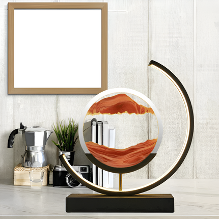 SandLuxe | Sand Lamp with Remote Control & Dimmable Feature | Unique Flowing Design for Relaxation 5
