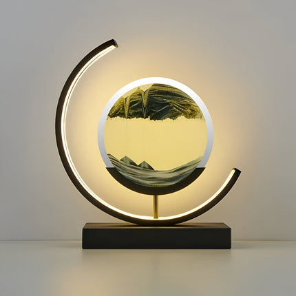 SandLuxe | Sand Lamp with Remote Control & Dimmable Feature | Unique Flowing Design for Relaxation 7