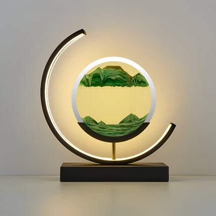 SandLuxe | Sand Lamp with Remote Control & Dimmable Feature | Unique Flowing Design for Relaxation 8