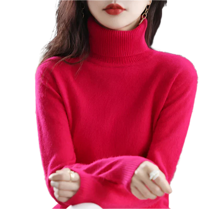 Cashmere Sweaters for Women, 100% Cashmere Turtleneck Sweater – image 20